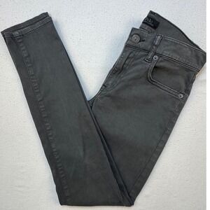 Polo Ralph Lauren Jeans Women 26 Gray Tompkins Skinny Stretch Denim Pants